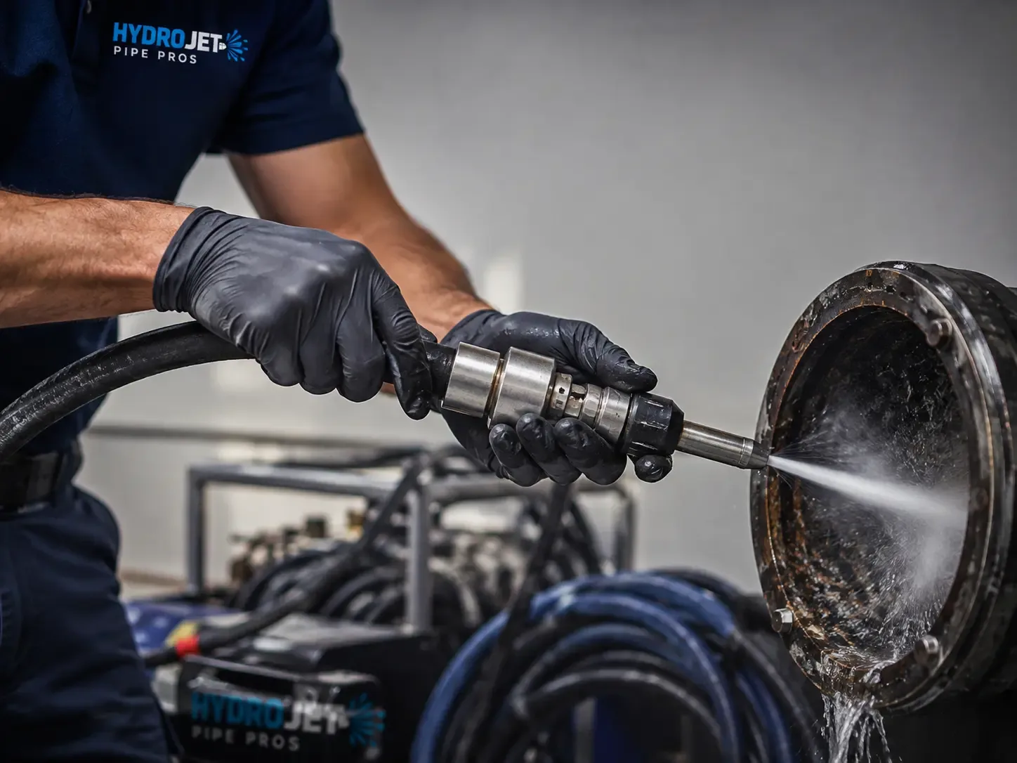 Hydro Jet Pipe Descaling in Burbank, OH